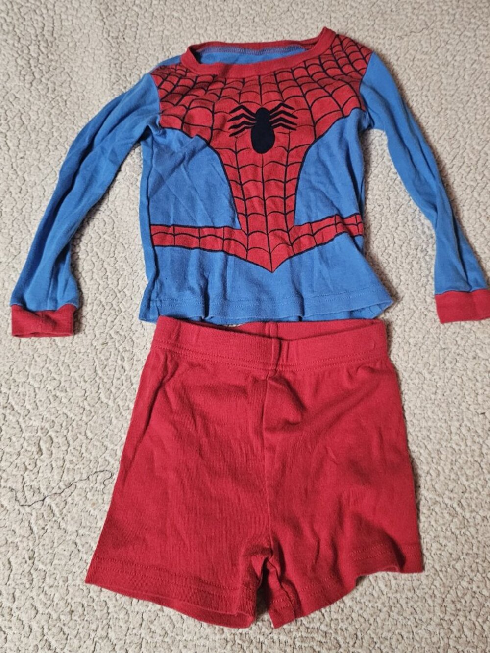Spiderman - Marvel Boys Size 4 Pajama Set - Preowned